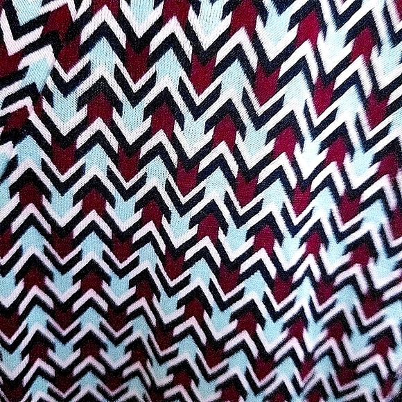 Boho Abstract Print Flowy Blouse by Lascana Venus - Picture 2 of 9